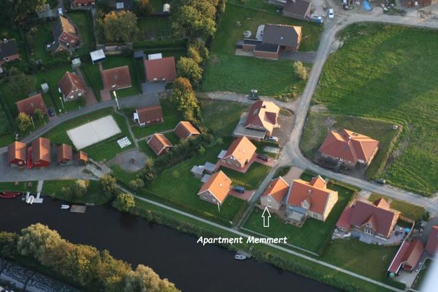 Lage im Ferienhausgebiet