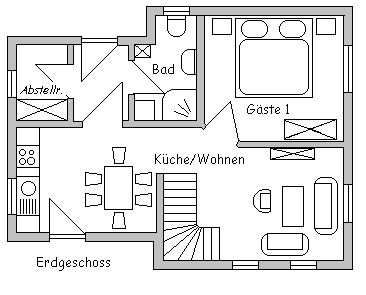 Grundriss Erdgeschoss